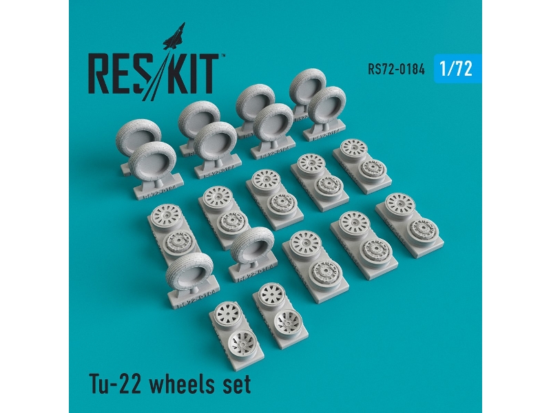 Tu-22 Wheels Set - zdjęcie 1 Tu-22 Wheels Set - zdjęcie 1