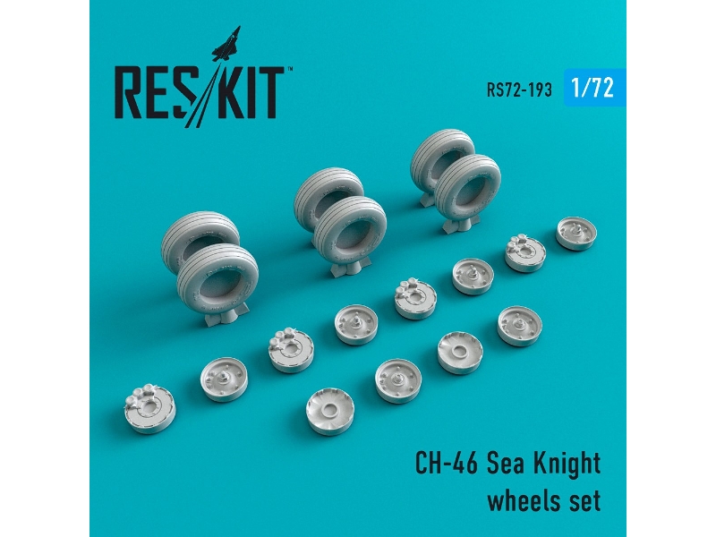 Ch-46 Sea Knight Wheels Set - zdjęcie 1 Ch-46 Sea Knight Wheels Set - zdjęcie 1