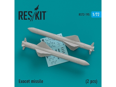 Exocet Missile (2 Pcs) Super Etendart, Mirage 2000 - zdjęcie 1