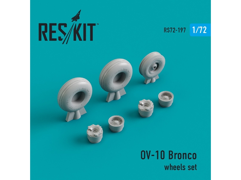 Ov-10 Bronco Wheels Set - zdjęcie 1 Ov-10 Bronco Wheels Set - zdjęcie 1