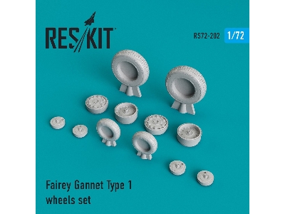 Fairey Gannet Type 1 Wheels Set - zdjęcie 1