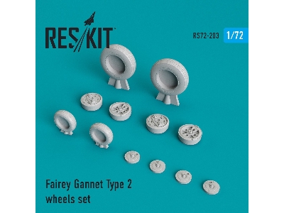 Fairey Gannet Type 2 Wheels Set - zdjęcie 1