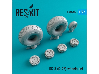 Dc- 3 (C-47) Wheels Set - zdjęcie 1