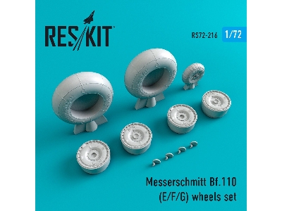 Bf.110 (E/F/G) Wheels Set - zdjęcie 1