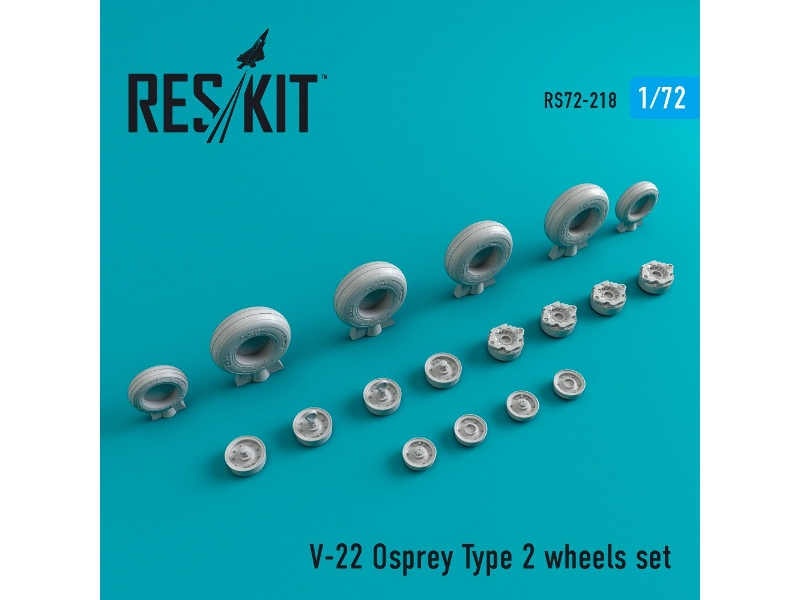 V-22 Osprey Type 2 Wheels Set - zdjęcie 1 V-22 Osprey Type 2 Wheels Set - zdjęcie 1