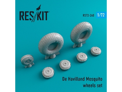 De Havilland Mosquito Wheels Set - zdjęcie 1