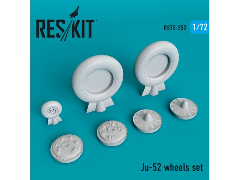 Ju -52 Wheels Set - zdjęcie 1 Ju -52 Wheels Set - zdjęcie 1