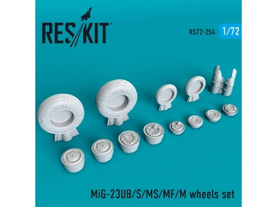 Mig-23 (Ub/S/Ms/Mf/M) Wheels Set - zdjęcie 1
