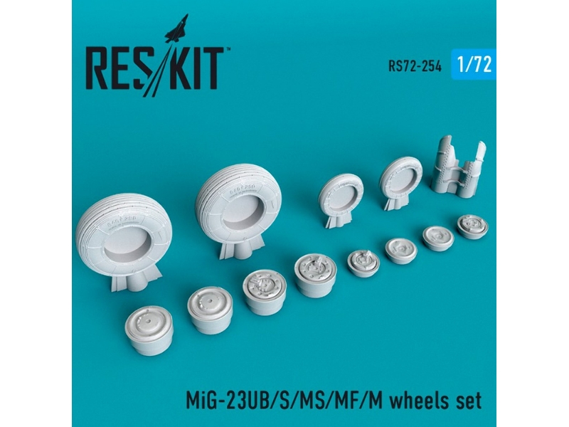Mig-23 (Ub/S/Ms/Mf/M) Wheels Set - zdjęcie 1