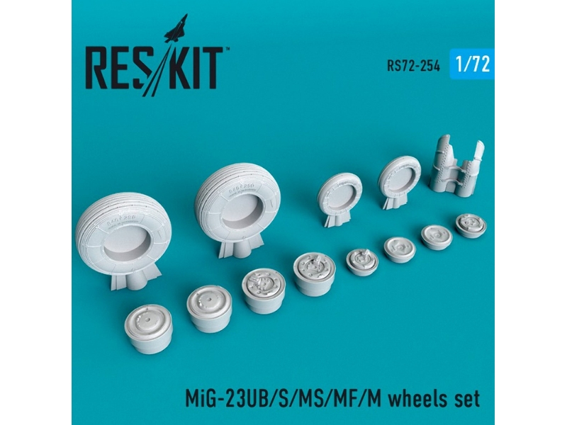 Mig-23 (Ub/S/Ms/Mf/M) Wheels Set - zdjęcie 1 Mig-23 (Ub/S/Ms/Mf/M) Wheels Set - zdjęcie 1