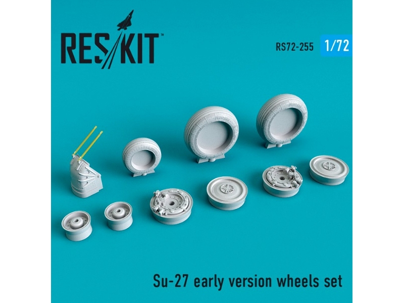 Su-27 Wheels Set Early Version - zdjęcie 1 Su-27 Wheels Set Early Version - zdjęcie 1