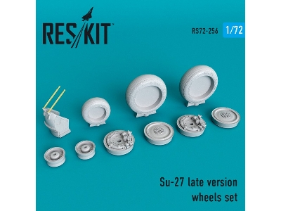 Su-27 Late Version Wheels Set Late Version - zdjęcie 1