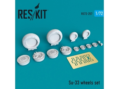 Su-33 Wheels Set - zdjęcie 1