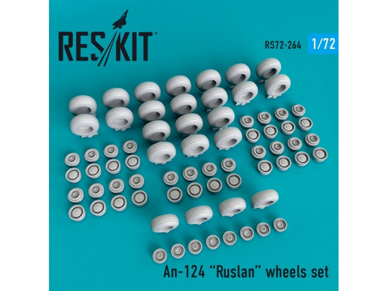 An-124 Ruslan Wheels Set - zdjęcie 1 An-124 Ruslan Wheels Set - zdjęcie 1