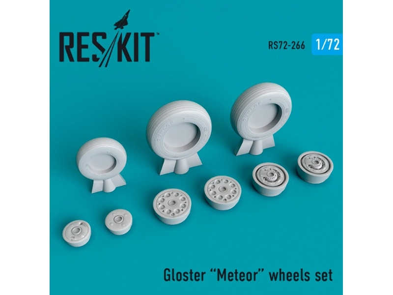 Gloster Meteor Wheels Set - zdjęcie 1 Gloster Meteor Wheels Set - zdjęcie 1