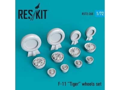 F-11 Tiger Wheels Set - zdjęcie 1