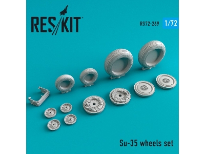 Su-35 Wheels Set - zdjęcie 1