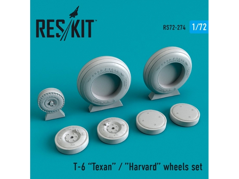 Texan T-6 Wheels Set - zdjęcie 1 Texan T-6 Wheels Set - zdjęcie 1