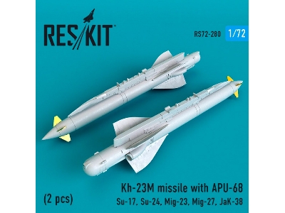 Kh-23m Missile With Apu-68 2 Pcs Su-17, Su-24, Mig-23, Mig-27, Jak-38 - zdjęcie 1