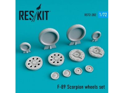 F-89 Scorpion Wheels Set - zdjęcie 1