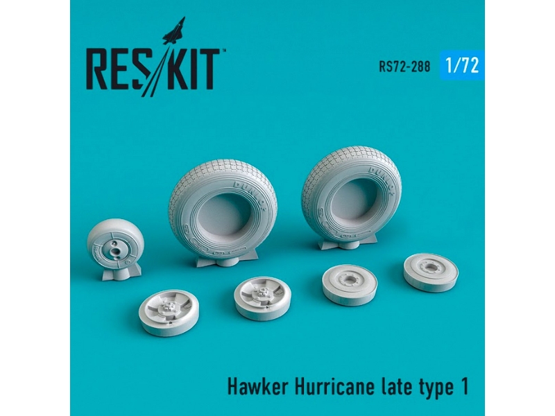 Hawker Hurricane Wheels Set Late Type 1 - zdjęcie 1 Hawker Hurricane Wheels Set Late Type 1 - zdjęcie 1