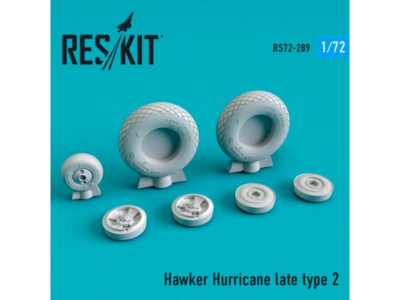 Hawker Hurricane Wheels Set Late Type 2 - zdjęcie 1 Hawker Hurricane Wheels Set Late Type 2 - zdjęcie 1