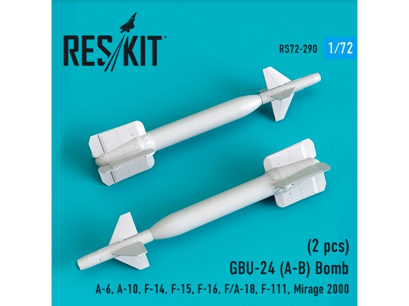 Gbu-24 A-b Bomb 2 Pcs A-6, A-10, F-14, F-15, F-16, F/ A-18, F-111, Mirage 2000 - zdjęcie 1