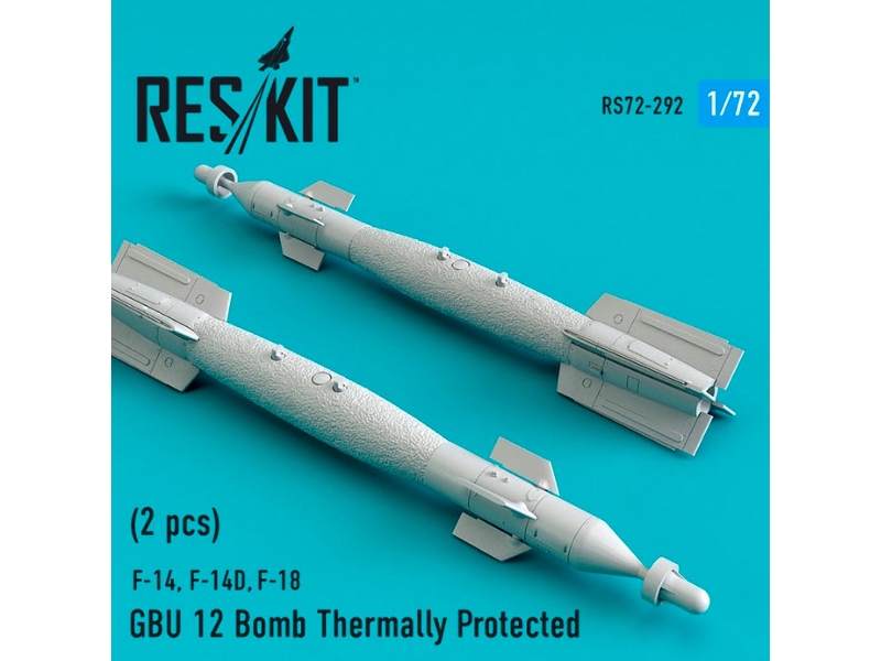 Gbu 12 Bomb Thermally Protected 2 Pcs F-14, F-14d,f-18 - zdjęcie 1 Gbu 12 Bomb Thermally Protected 2 Pcs F-14, F-14d,f-18 - zdjęcie 1