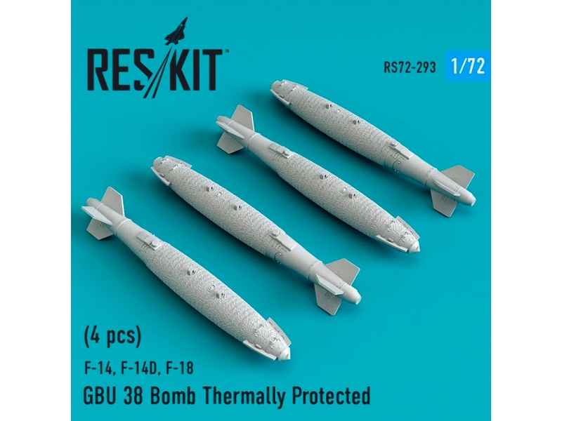 Gbu 38 Bomb Thermally Protected 4 Pcs F-14, F-14d, F-18 - zdjęcie 1 Gbu 38 Bomb Thermally Protected 4 Pcs F-14, F-14d, F-18 - zdjęcie 1