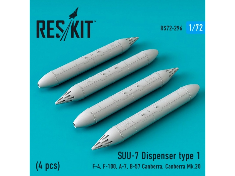 Suu-7 Dispenser Type 1 4 Pcs F-4, F-100, A-7, B-57 Canberra, Canberra Mk.20 - zdjęcie 1 Suu-7 Dispenser Type 1 4 Pcs F-4, F-100, A-7, B-57 Canberra, Canberra Mk.20 - zdjęcie 1