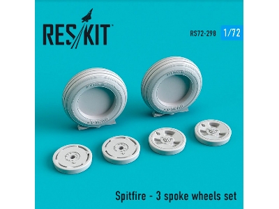 Spitfire - 3 Spoke Wheels Set - zdjęcie 1