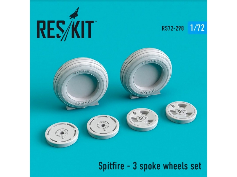 Spitfire - 3 Spoke Wheels Set - zdjęcie 1