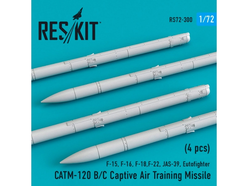 Catm-120 B/ C Captive Air Training Missile 4 Pcs F-15, F-16, F-18,f-22, Jas-39, Eutofighter - zdjęcie 1 Catm-120 B/ C Captive Air Training Missile 4 Pcs F-15, F-16, F-18,f-22, Jas-39, Eutofighter - zdjęcie 1