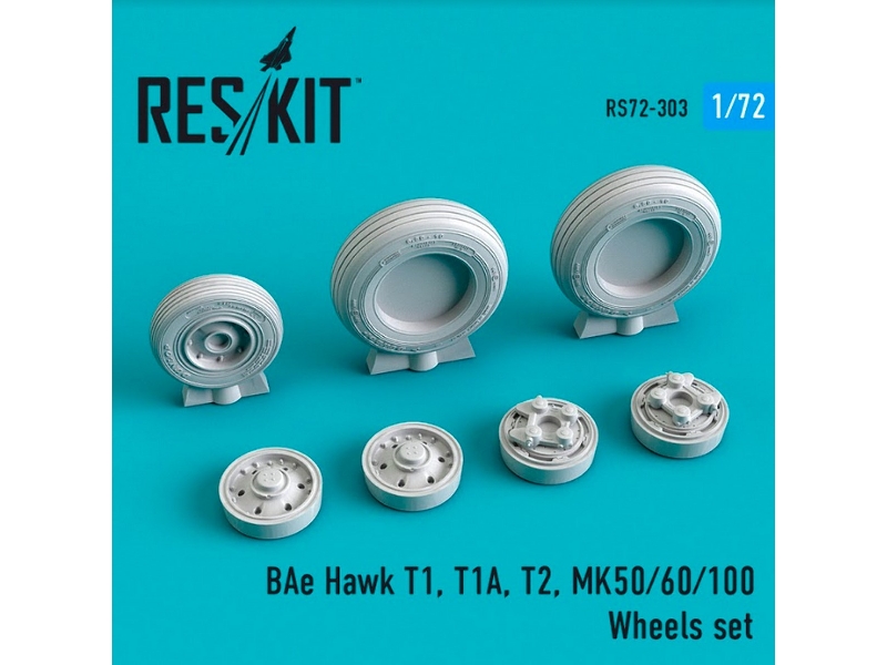 Bae Hawk T1, T1a, T2, Mk50/ 60/ 100 Wheels Set - zdjęcie 1