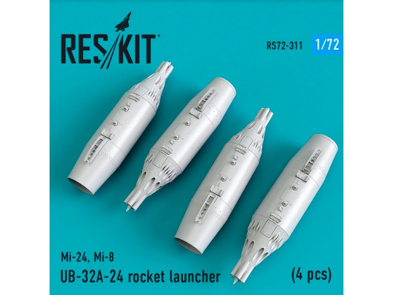 Ub-32a-24 Rocket Launcher 4 Pcs Mi-24, Mi-8 - zdjęcie 1 Ub-32a-24 Rocket Launcher 4 Pcs Mi-24, Mi-8 - zdjęcie 1