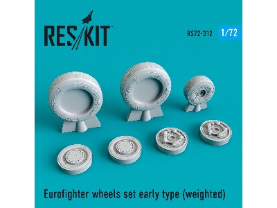 Eurofighter Wheels Set Early Type Weighted - zdjęcie 1