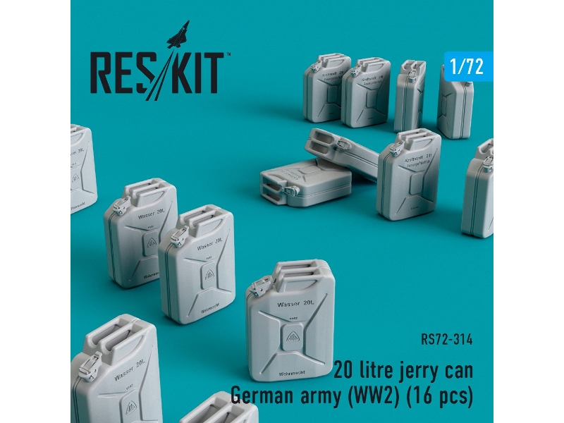 20 Litre Jerry Can - German Army Wwll 16 Pcs - zdjęcie 1 20 Litre Jerry Can - German Army Wwll 16 Pcs - zdjęcie 1