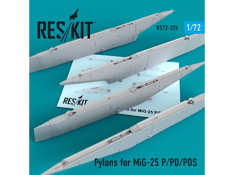 Pylons For Mig-25 P/Pd/Pds - zdjęcie 1 Pylons For Mig-25 P/Pd/Pds - zdjęcie 1