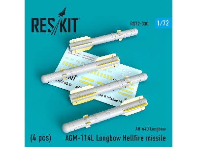 Agm-114l Longbow Hellfire Missiles (4 Pcs) (Ah-64d Longbow) - zdjęcie 1
