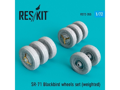 Sr-71 Blackbird Wheels Set (Weighted) - zdjęcie 1