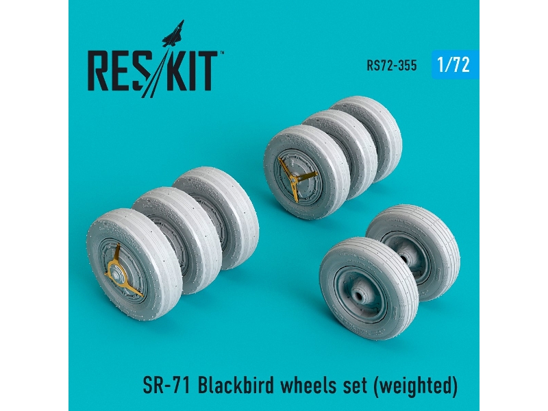 Sr-71 Blackbird Wheels Set (Weighted) - zdjęcie 1