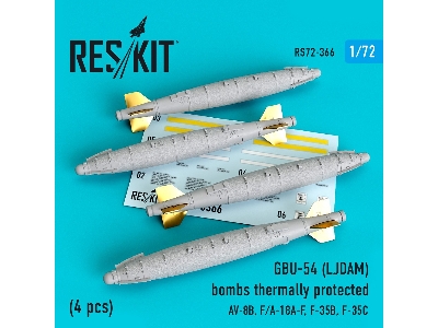 Gbu-54 (Ljdam) Bombs Thermally Protected (4 Pcs) (Av-8b, F/A-18a-f, F-35b, F-35c) - zdjęcie 1