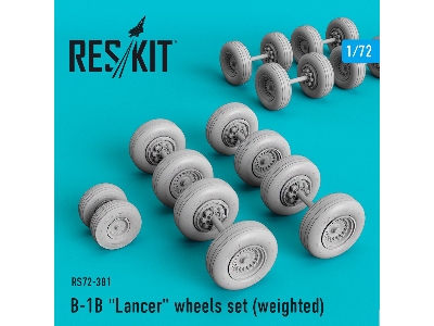 B-1b Lancer Wheels Set (Weighted) - zdjęcie 1