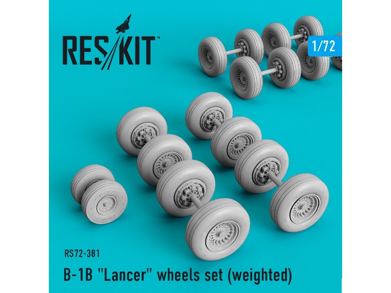 B-1b Lancer Wheels Set (Weighted) - zdjęcie 1 B-1b Lancer Wheels Set (Weighted) - zdjęcie 1