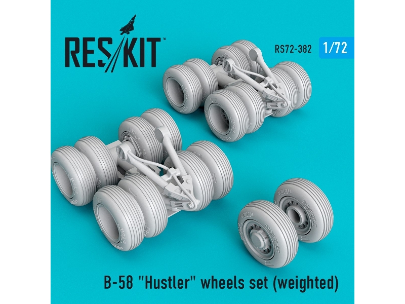 B-58 Hustler Wheels Set (Weighted) - zdjęcie 1 B-58 Hustler Wheels Set (Weighted) - zdjęcie 1