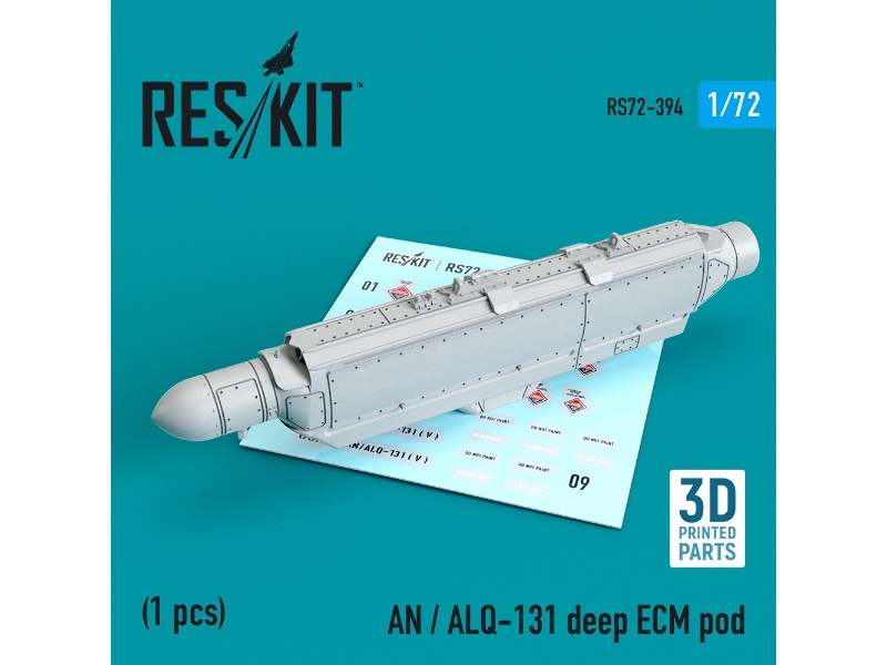 An / Alq-131 Deep Ecm Pod 3d Printing - zdjęcie 1