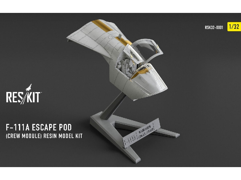 F-111a Escape Pod Crew Module For Trumpeter - zdjęcie 1 F-111a Escape Pod Crew Module For Trumpeter - zdjęcie 1