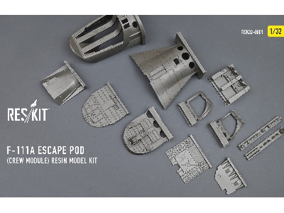 F-111a Escape Pod Crew Module For Trumpeter - zdjęcie 6