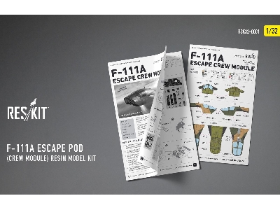 F-111a Escape Pod Crew Module For Trumpeter - zdjęcie 7