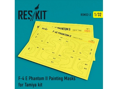 F-4 E Phantom Ii Painting Masks For Tamiya Kit - zdjęcie 1